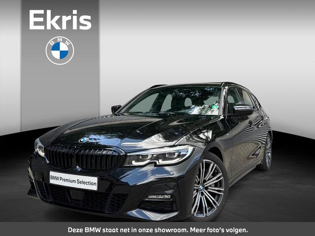 BMW 3-SERIE Touring 330i Model M Sport | Glazen panoramadak | HiFi System | M Interieurlijsten Aluminium Tetragon | Alarmsysteem klasse 3 | 18 inch LM Dubbelspaak M