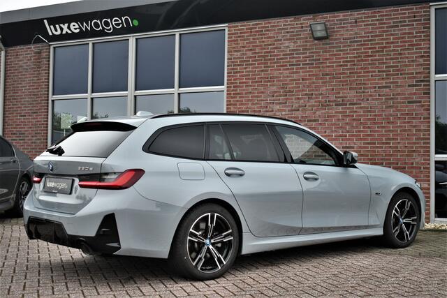 BMW 3-SERIE Touring 330e xDrive M-Sport Pano ACC Trekh HUD HiFi Leder Brooklyngrau!