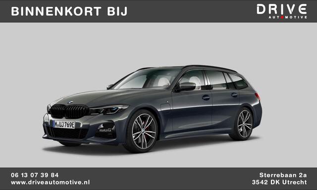 BMW 3-SERIE Touring 330e Bus. Ed Plus M Sport|Pano|Laser|Trekhaak|HUD|Leer|Dravid Grau