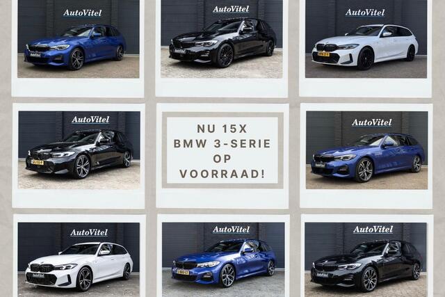 BMW 3-SERIE Touring 330e | Sportstoelen | Adaptive Cruise | 360° Camera | Dodehoek sensor | Stoel + Stuurverwarming | 19' Inch