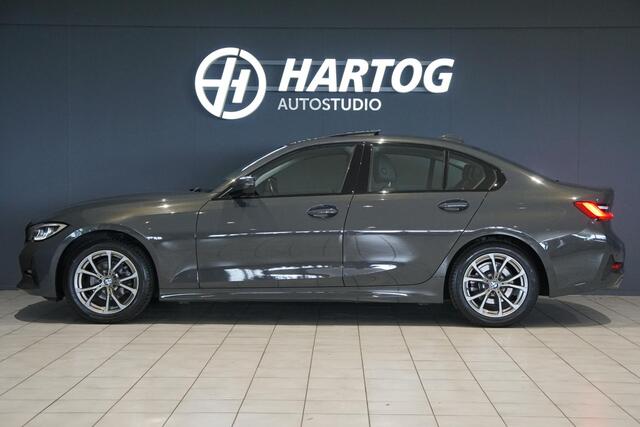 BMW 3-SERIE 318i High Executive + SCHUIFDAK / LASERLIGHT / TREKHAAK / LEDER / INDIVIDUAL / DRAVITGRAU