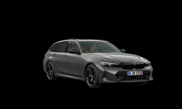 BMW 3-SERIE Touring 330e xDrive M Sport Pro, M stoelen, pano, 19", tr.haak, H/K, shadow line, carbon, memory, LED-kopl., privacy, NP85k