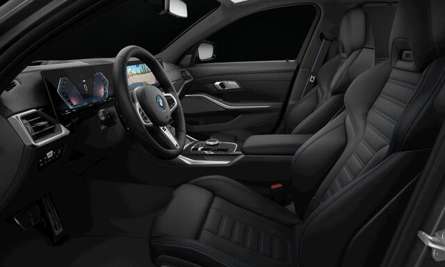 BMW 3-SERIE Touring 330e xDrive M Sport Pro, M stoelen, pano, 19", tr.haak, H/K, shadow line, carbon, memory, LED-kopl., privacy, NP85k