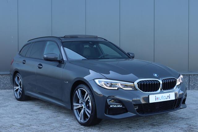 BMW 3-SERIE Touring 330e xDrive M-Sport Pano/Laser LED/360/Keyless/Elek. stoel+mem/Dodehoek/19"