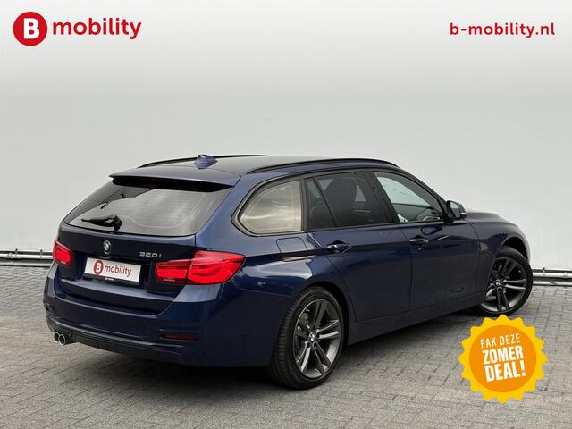 BMW 3-SERIE Touring 320i High Executive Luxury Line Trekhaak | Apple CarPlay | Hifi | DAB | Achteruitrijcamera | Leer