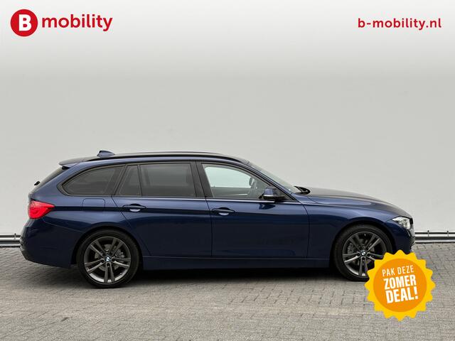 BMW 3-SERIE Touring 320i High Executive Luxury Line Trekhaak | Apple CarPlay | Hifi | DAB | Achteruitrijcamera | Leer
