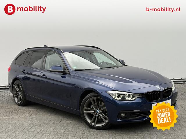 BMW 3-SERIE Touring 320i High Executive Luxury Line Trekhaak | Apple CarPlay | Hifi | DAB | Achteruitrijcamera | Leer
