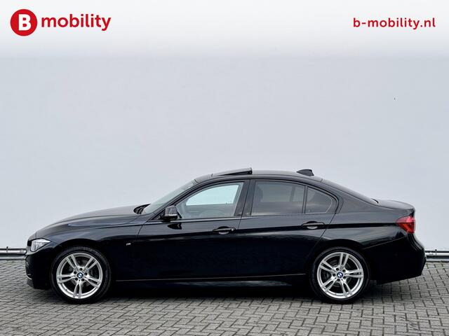 BMW 3-SERIE 320i High Executive M Sport 184 Pk Automaat Trekhaak 1.800kg Schuif/Kantel Dak | Achteruitrijcamera | Apple CarPlay | Sportstoelen | Park Assist | Stoelverwarming | Lichtpakket | Hifi Sound System