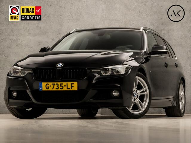 BMW 3-SERIE Touring 318i M Sport Shadow Line Automaat (DRAADLOOS APPLE CARPLAY, M PAKKET, DEALER ONDERHOUDEN, GROOT NAVI, LEDER, VIRTUAL COCKPIT, GETINT GLAS, ELEK ACHTERKLEP, CRUISE, NIEUWE APK, NIEUWSTAAT)