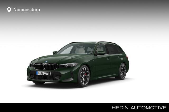BMW 3-SERIE Touring 330e | M-Sport Pro | British Racing Green | 19'' | Panorama. | Harman/Kardon | Elek. stoel. | Driv. Prof | Park. Plus | Head-Up | Comf. Acc. | Trekhaak | Stuur + stoelverw.