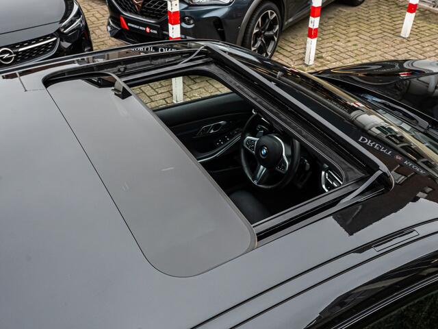 BMW 3-SERIE 330e High Exe M-Sport PANO LASER HARMAN KARDON HUD 360 CAMERA MEMORY STOEL BOMVOL!!