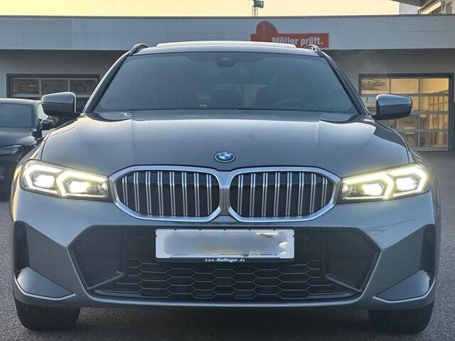 BMW 3-SERIE Touring 330e M-SPORT ** ADAPT. LED, LEDER, NAVI+, PANORAMA, TREKH, 19-inch LMV, H&K SOUND ** 1e EIG - UNFALLFREI ** ** INFORMEER OOK NAAR ONZE AANTREKKELIJKE FINANCIAL-LEASE TARIEVEN **