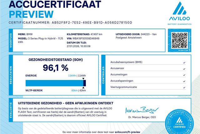BMW 3-SERIE Sedan 320e