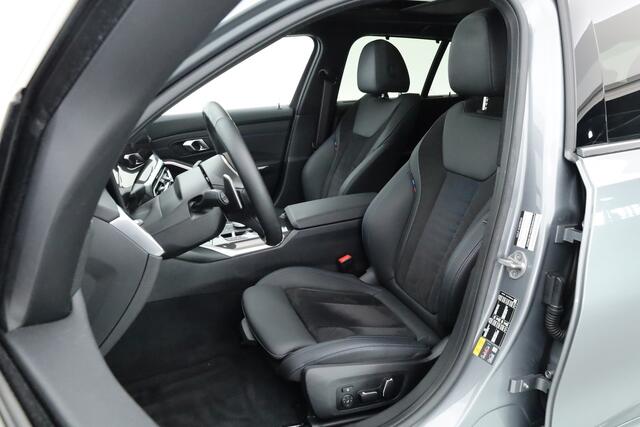 BMW 3-SERIE Touring 330e M-Sport Pro | Pano | Widescreen | ShadowLine | HUD | Camera+PDC | Memory | Sfeerverl. | Dodehoek | Adapt. Cruise | Elek. klep | Nav+App.Connect