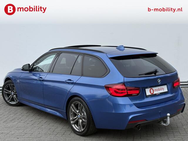 BMW 3-SERIE Touring 318i High Executive M-Sport Trekhaak 1300kg Apple CarPlay | Panoramadak | Leer | Stoelverwarming