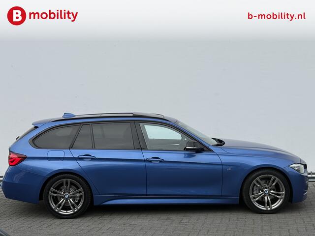 BMW 3-SERIE Touring 318i High Executive M-Sport Trekhaak 1300kg Apple CarPlay | Panoramadak | Leer | Stoelverwarming