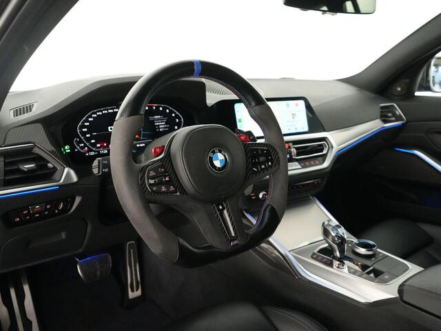BMW 3-SERIE Touring M340i xDrive High Executive |M-sport|dealer onderhouden|Concaver 19"|carbon splitterset|panoramadak|Harman & Kardon|HUD|memory|360 camera|M-sportstoelen|Apple Carplay|blind spot|