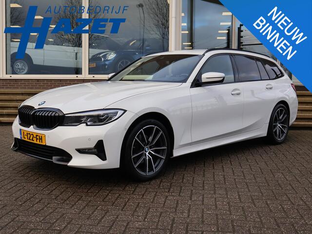 BMW 3-SERIE Touring 320d HIGH EXECUTIVE SPORTLINE 190 PK AUT. *ALPINWEISS* + ELEK. TREKHAAK | LASER LED | 18 INCH | STOEL/STUURWIELVERW.