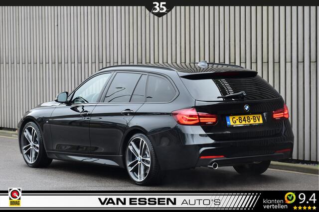 BMW 3-SERIE Touring 318i M Sport Automaat Leder Trekhaak Navi Stoelverw. H&K Head-Up NL-Auto!