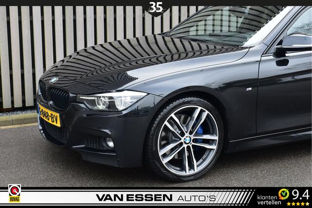 BMW 3-SERIE Touring 318i M Sport Automaat Leder Trekhaak Navi Stoelverw. H&K Head-Up NL-Auto!
