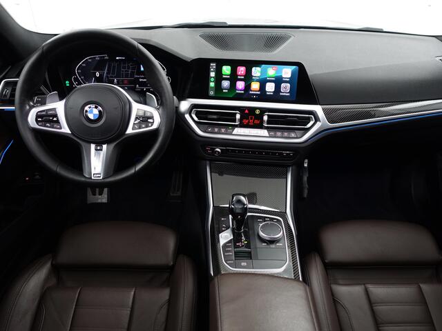 BMW 3-SERIE Touring 330e M Sport Shadowline Aut- Panoramadak, Laser Led, Head Up, Elek Trekhaak, Dealer Onderhouden, Carbon