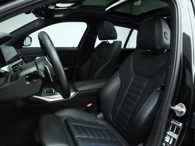 BMW 3-SERIE Touring 330i xDrive M-Sportpakket | LED | Leder | Navigatie | Active cruise | Schuifdak | Trekhaak | DAB | Hifi speakers | Alu 18 inch