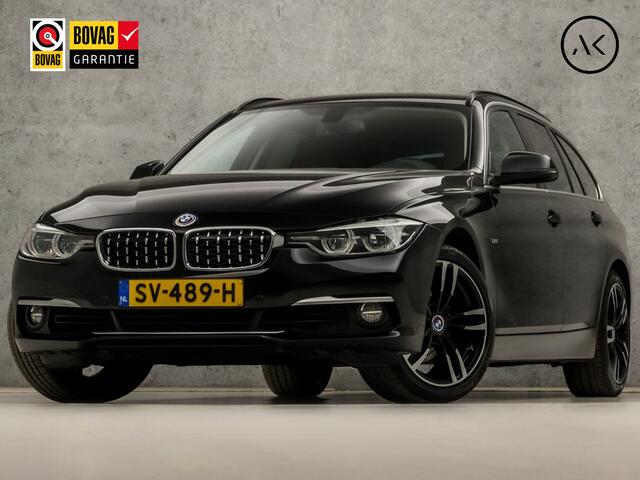 BMW 3-SERIE 318i Luxury Sport Automaat (VIRTUAL COCKPIT, GROOT NAVI, COGNAC LEDER, STOELVERWARMING, PARKEERSENSOREN, ELEK ACHTERKLEP, GETINT GLAS, NIEUWE APK, NIEUWSTAAT)
