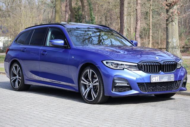 BMW 3-SERIE Touring 330i xDrive High Executive M-pakket | Pano | HUD | 19" | Laser | Keyless | Hifi | Camera | DAB | Elektr. stoel + mem | Alarm kl.3 | Etc.