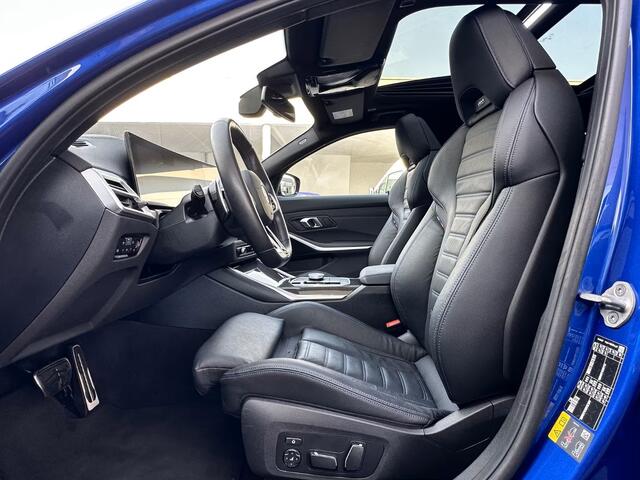 BMW 3-SERIE Touring 330e M-SPORT (LCi) ** LED, M-SPORTST, LEDER, PANO, TREKH, HuD, ACC, 19-inch LMV ** 1e EIG - Ex BMW-AG ** * INFORMEER OOK NAAR ONZE AANTREKKELIJKE FINANCIAL-LEASE TARIEVEN **