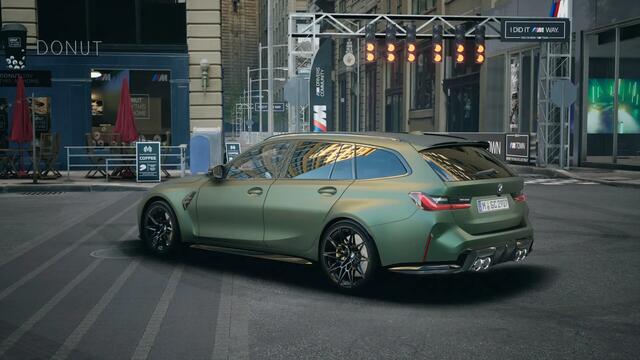 BMW 3-SERIE Touring M3 xDrive Competition High Executive Automaat / M Drive Professional / M Carbon kuipstoelen / M Carbon-keramische remmen / M Adaptief onderstel / Parking Assistant Plus