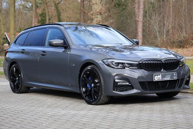 BMW 3-SERIE Touring 330e High Executive M-Sport | Pano | HUD | Laser | Adap Cruise | Elektr. trekhaak | Adap onderstel | Elektr. stoel memory | Hifi | Camera | Keyless | Grootlichtassistent | Etc.