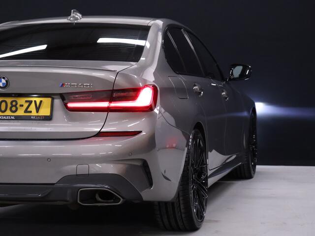 BMW 3-SERIE M340i xDrive High Executive [SCHUIFKANTELDAK, MEMORY SEATS, APPLE CARPLAY, ANDROID, HEAD-UP, ADAPTIVE CRUISE, SPORTSTOELEN, BMW LASER, CAMERA, STOELVERWARMING, CLIMATE, NIEUWSTAAT]