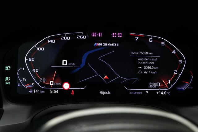 BMW 3-SERIE Touring M340i xDrive High Executive | COPILOT / COMFORT ACCES- PACK | LASER LED | PANORAMADAK | HEAD UP | 360 CAMERA | TREKHAAK | 20"
