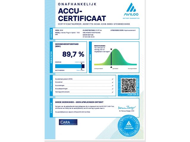 BMW 3-SERIE 330E Touring/hyb Pano./360./trek./leder apple carplay.
