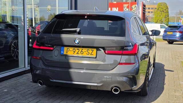 BMW 3-SERIE Touring 330e xDrive High Executive | Pano | Dravitgrau | Leder | ACC | HUD | Laser | DOH | Driving Assistant Professional | Bomvol!