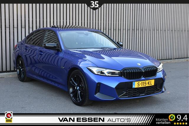 BMW 3-SERIE 320e M-Sport Pano Camera Trekhaak Laser H&K Leder Memory BTW NL-AUTO!