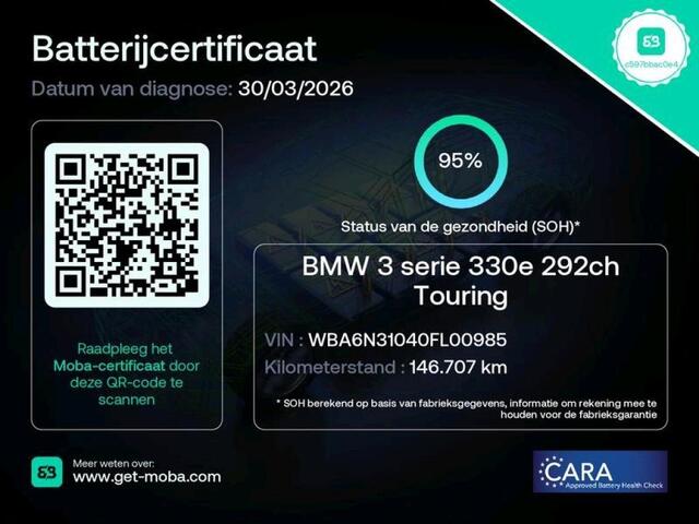 BMW 3-SERIE Touring 330e M-Sport | 95% SOH | TREKHAAK |