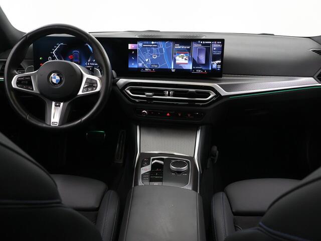 BMW 3-SERIE Touring 320i | M-Pakket | Panoramadak | Trekhaak Ele.wegklapbaar | Apple CarPlay/Android Auto | Curved Display | Stuur/Stoelverwarming | Interieur Verlichting | Sportstoelen | Camera | DAB | Ele. kofferdeksel |