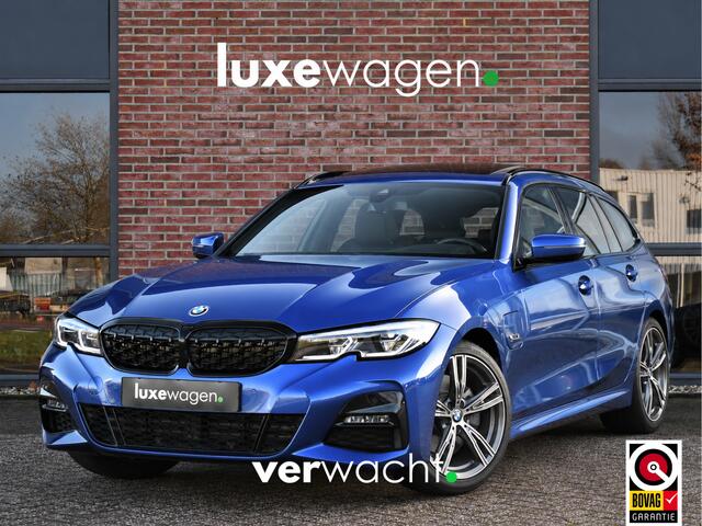 BMW 3-SERIE Touring 330e xDrive M-Sport Pano Trekh El-zetels HUD Laser 19inch Adp-onderstel