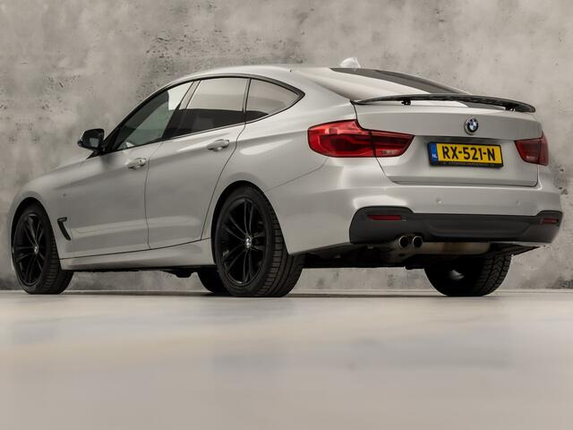 BMW 3-SERIE 320i M Sport High Executive 184Pk Automaat (GROOT NAVI, M PAKKET, STOELVERWARMING, LEDER, SPORTSTOELEN, GETINT GLAS, PARKEERSENSOREN, NIEUWSTAAT)