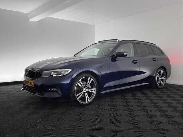 BMW 3-SERIE Touring 320e Business Edition Plus (Plug-in) (INCL.BTW) *PANO | LASER-LIGHT | LEATHER | HEATED-SPORTSEATS | HIFI-SOUND | KEYLESS | DIGI-COCKPIT | NAVI-FULLMAP | DAB | AMBIENT-LIGHT | PRIVACY-GLASS | ECC | PDC | CRUISE | 19''ALU | TOWBAR