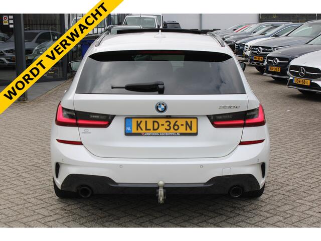 BMW 3-SERIE Touring 330e High Executive M-SPORT SHADOW PANORAMADAK MEMORY 360-CAMERA KEY-LESS CARPLAY TREKHAAK