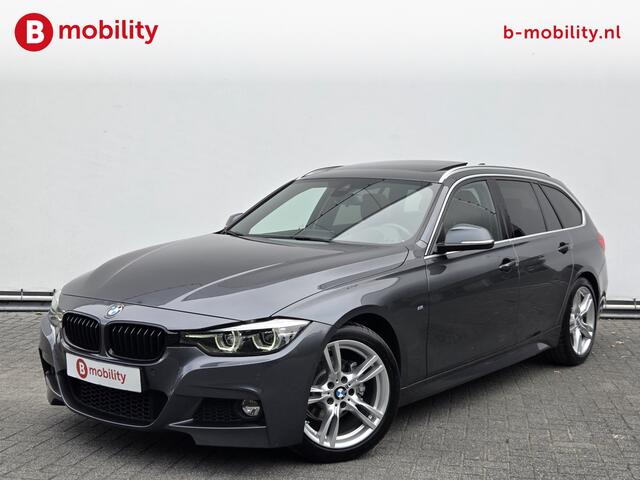 BMW 3-SERIE Touring 320i High Executive M-Sport Trekhaak 1800kg Panoramadak Apple CarPlay NL Auto! | Head-Up | Achteruitrijcamera | Leer | Dealer Auto