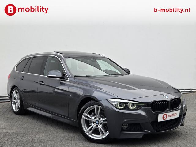 BMW 3-SERIE Touring 320i High Executive M-Sport Trekhaak 1800kg Panoramadak Apple CarPlay NL Auto! | Head-Up | Achteruitrijcamera | Leer | Dealer Auto