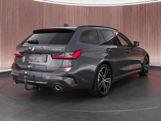 BMW 3-SERIE 330e Touring xDrive |M-sport|schuif/kantel|Laser LED|memory|head-up|Apple Carplay|trekhaak|adaptive cruise|stoelverwarming|19" LMV|