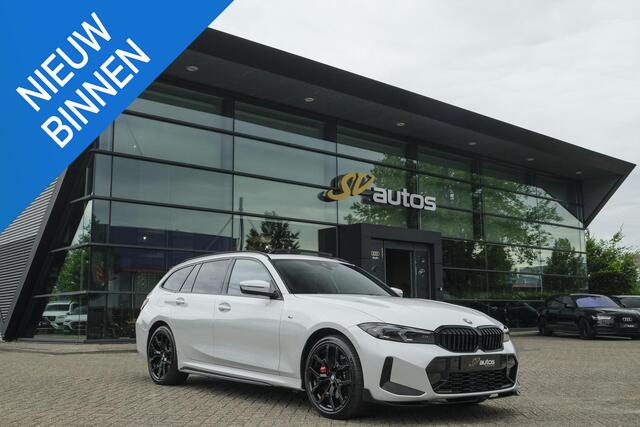 BMW 3-SERIE Touring 330e xDrive M-sport M3 stoelen Panoramadak *SOH 98%* Memory *BTW* Black pack NLauto 19" LMV