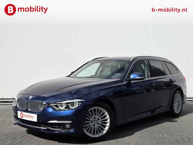BMW 3-SERIE Touring 320i High Executive Luxury-Line 184Pk! Automaat | Trekhaak 1.800Kg | Navigatie Professional | Cruise Control | Achteruitrijcamera | RTTI | Hifi Sound System | Head-Up Display |