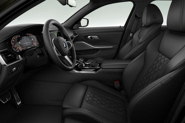 BMW 3-SERIE Touring M340i xDrive High Executive Individual / Adaptief M onderstel / Harman Kardon / Glazen Panoramadak / Elektrisch verstelbare stoelen / Laserlicht / Interieurvoorverwarming / Trekhaak Zwenkbaar / 19"Inch / Citrinschwarz ii Individual