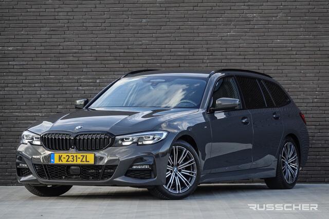 BMW 3-SERIE Touring 320d 190Pk Aut. | High Executive | M-sport | 360° Camera | Trekhaak | 18'' | Dravit Grau