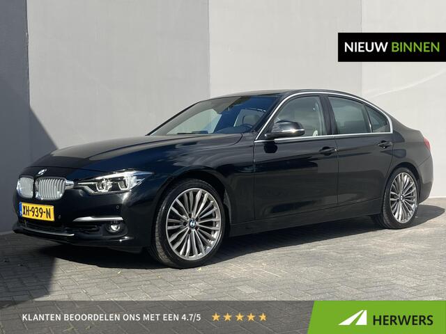 BMW 3-SERIE 320i Luxury Edition / Dealer Onderhouden / Schuif-Kantel Dak / DAB / 19" Lichtmetalen Sport Velgen / Led Koplampen / Cruise Control / HiFi Audio / Parkeersensoren Voor&Achter / Full-Map Navigatie /